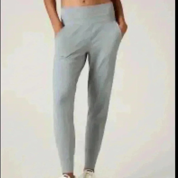 Athleta Pants - Athleta Venice High Rise Jogger Gray Size 2X